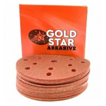 Goldstar Abrasive Discs 15 Hole 150mm Box (100)