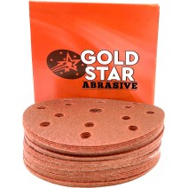 Goldstar Premium Abrasive Film Discs 15 Hole 150mm Box (100)